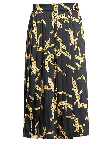 MCQUEEN Falda midi Negro 100% Poliéster