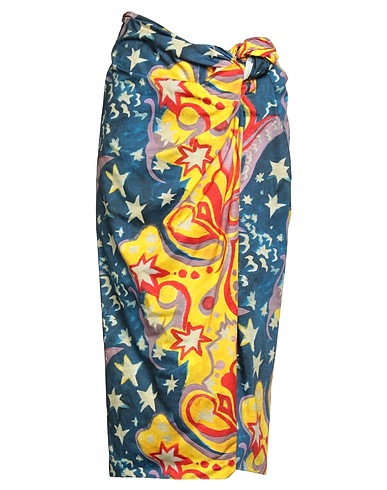 MARNI Midi skirt Yellow 100% Cotton