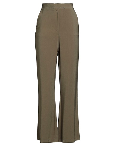 SOALLURE Hosen Militärgrün 90% Viskose, 10% Polyester