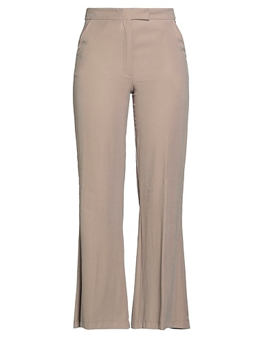 SOALLURE Hosen Hellbraun 90% Viskose, 10% Polyester