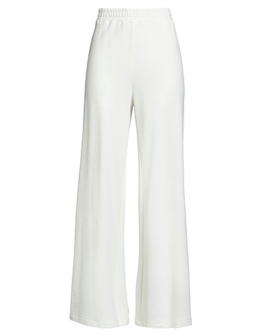 LE STREGHE Pantalon Blanc cassé 100% Coton