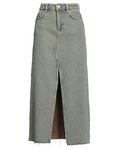 GANNI Denim skirt Blue 100% Organic cotton