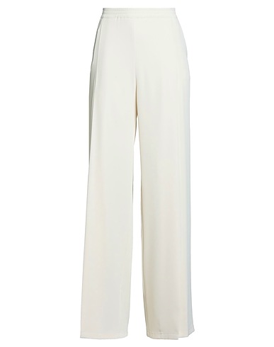 SUOLI Pantalone Panna 95% Poliestere, 5% Elastan, Viscosa, Acetato