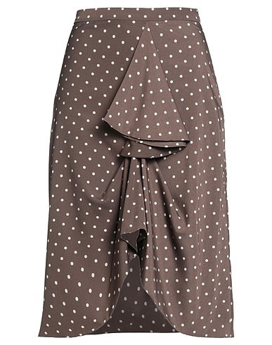 MARELLA Gonna midi Khaki 100% Poliestere