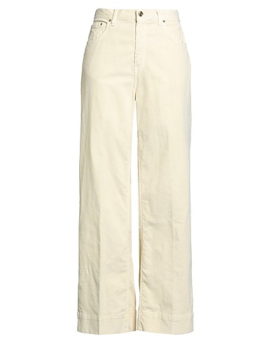 BRIGLIA 1949 Casual trouser Cream 99% Cotton, 1% Elastane