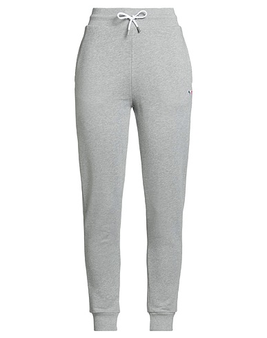 MAISON KITSUNÉ Casual pants Light grey 100% Cotton
