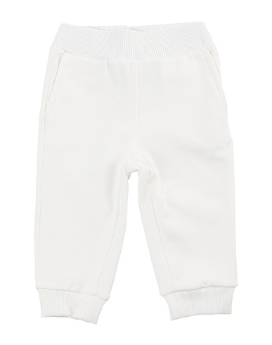 MONNALISA Casual pants White 95% Cotton, 5% Elastane