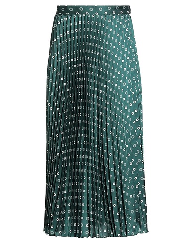 MARELLA Jupe mi-longue Vert foncé 100% Polyester