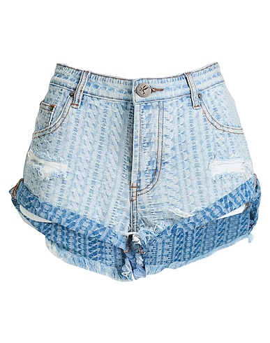 ONE TEASPOON Denim shorts 100% Cotton