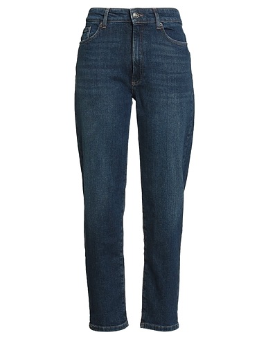 SPORTMAX Baggy Blue 99% Cotton, 1% Elastane