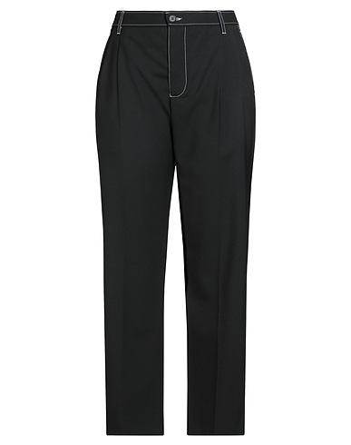 WOOD WOOD Hosen Schwarz 100% Schurwolle