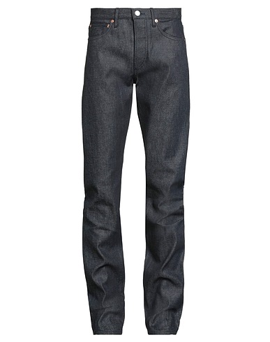 MAISON KITSUNÉ Denim pants Blue 100% Cotton