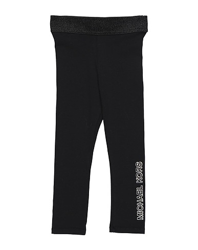 MICHAEL KORS KIDS Leggings Schwarz 95% Baumwolle, 5% Elastan