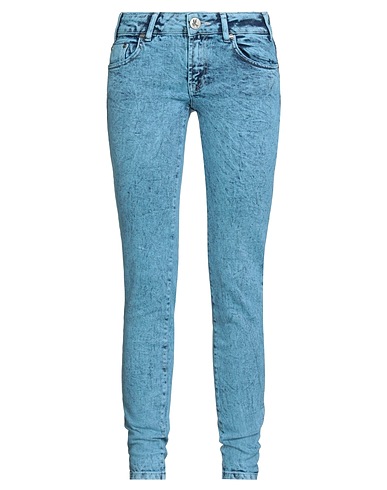 ONE TEASPOON Pantaloni jeans Blu 99% Cotone, 1% Elastan