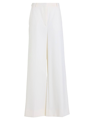 STELLA McCARTNEY Pantalons larges AVORIO 97% Laine, 3% Élasthanne