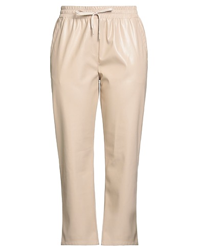MARELLA Casual trouser MONOCHROME Beige 100% Polyester