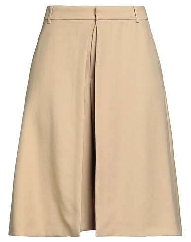 AMI ALEXANDRE MATTIUSSI Casual trouser Sand 100% Virgin Wool
