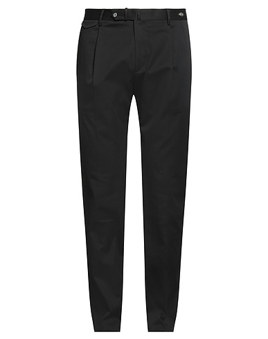 TAGLIATORE Casual pants Black 98% Cotton, 2% Elastane