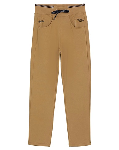 AERONAUTICA MILITARE Casual trouser Camel 95% Cotton, 5% Elastane
