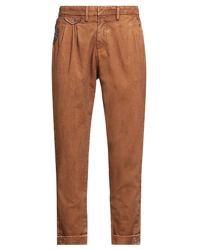 BOB Pantalone Marrone 100% Cotone