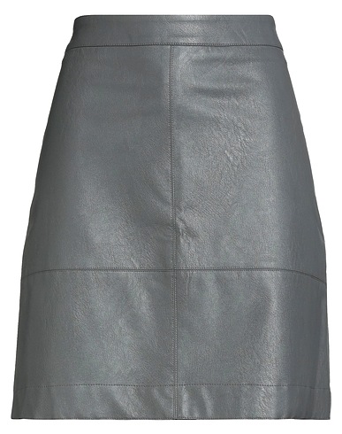D.EXTERIOR Mini skirt Lead 57% Polyurethane, 33% Viscose, 5% Other Fibres, 3% Polyester, 2% Elastane