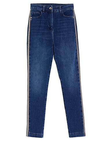 PATRIZIA PEPE Pantalones vaqueros Azul marino 99% Algodón, 1% Elastán
