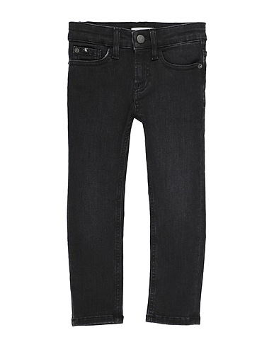 CALVIN KLEIN JEANS Denim trousers Black 89% Cotton, 8% Elasterell-p, 3% Elastane