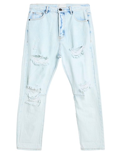 ONE TEASPOON Denim trousers Blue 80% Cotton, 20% Recycled cotton