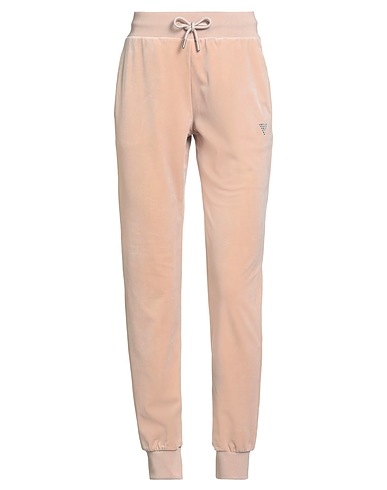 GUESS Pantalone Beige 95% Poliestere, 5% Elastan