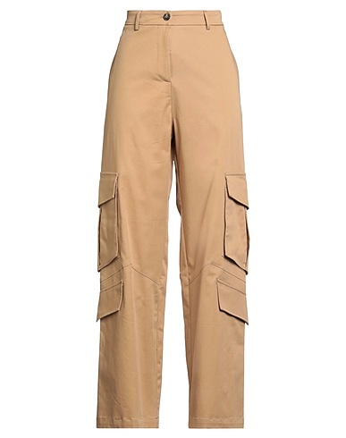 DESPIRAL Pantalone Beige 97% Cotone, 3% Elastan