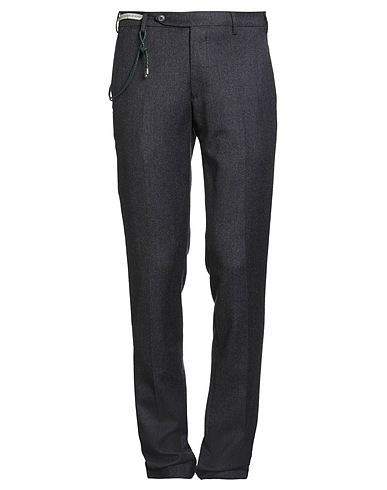 BERWICH Casual trouser Dark purple 100% Virgin Wool