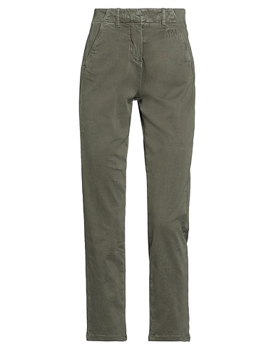 AERONAUTICA MILITARE Casual trouser Military green 64% Lyocell, 32% Cotton, 4% Elastane