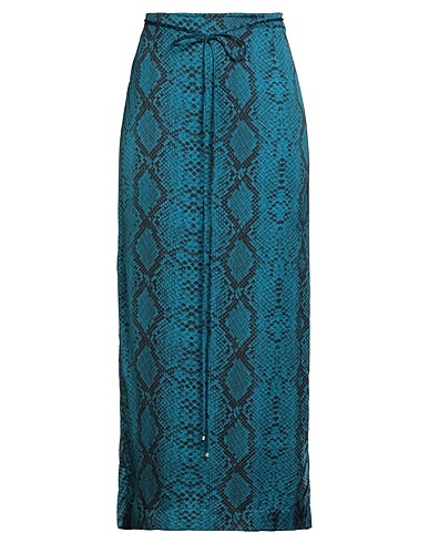 OTTOD'AME Maxi Skirts TRÉSOR Blue 100% Viscose