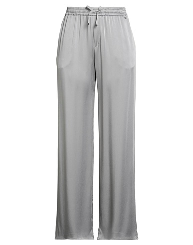 HERNO Casual trouser Grey 71% Acetate, 29% Viscose, Cotton, Polyester