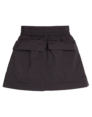 DIESEL Minigonna Nero 100% Nylon