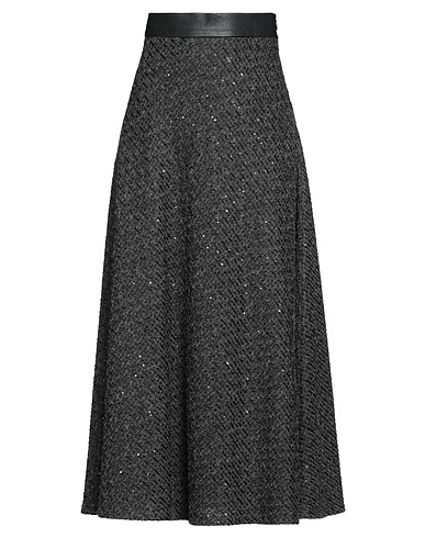 D.EXTERIOR Midi skirt Charcoal 70% Polyester, 22% Modal, 8% Viscose, Polyurethane, Other Fibres
