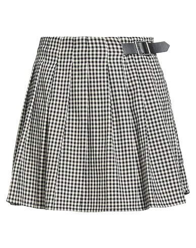 ONLY Mini skirt EXTEND. Black 80% Polyester, 18% Viscose, 2% Elastane