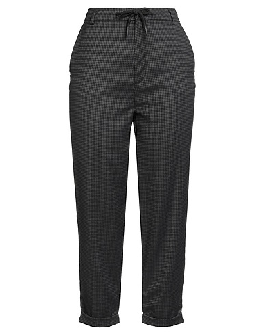 MASON'S Casual trouser Black 69% Polyester, 29% Viscose, 2% Elastane