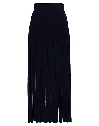 ALANUI Jupe longue BLU NOTTE 91% Laine vierge, 6% Polyamide, 3% Élasthanne