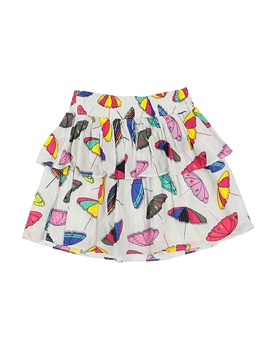 SONIA RYKIEL Rock Weiß 100% Baumwolle