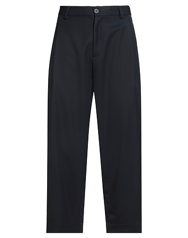 ISABEL BENENATO Casual pants Midnight blue 100% Virgin Wool