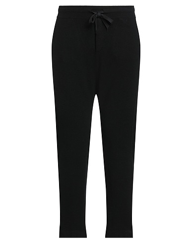 ISABEL BENENATO Casual trouser Black 76% Merino Wool, 14% Cashmere, 7% Polyamide, 3% Elastane