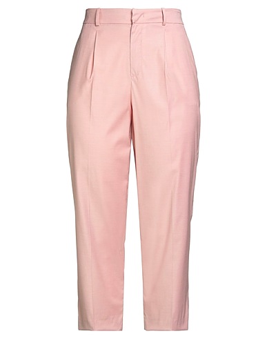 PT Torino Casual pants Pink 50% Virgin Wool, 45% Viscose, 5% Elastane