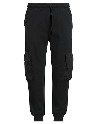 DONDUP Casual pants Black 100% Cotton, Polyamide, Elastane