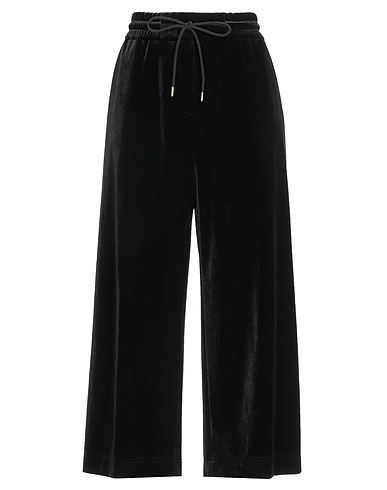 CLIPS Casual trouser Black 90% Polyester, 10% Elastane