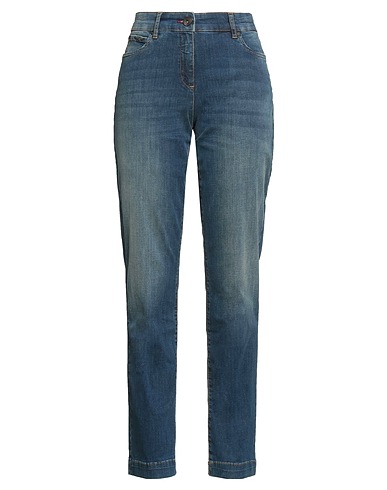 AERONAUTICA MILITARE Denim trousers Blue 90% Cotton, 7% Polyester, 3% Elastane