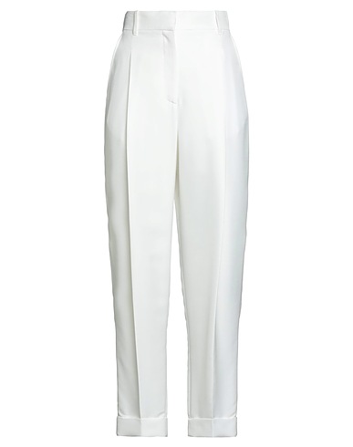 MCQUEEN Casual pants BIANCO 100% Viscose