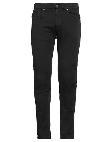 DONDUP Casual pants Black 92% Cotton, 6% Elastomultiester, 2% Elastane