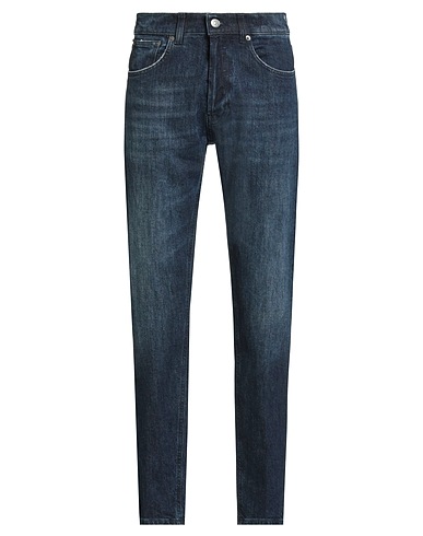DONDUP Denim pants Blue 98% Cotton, 2% Elastane