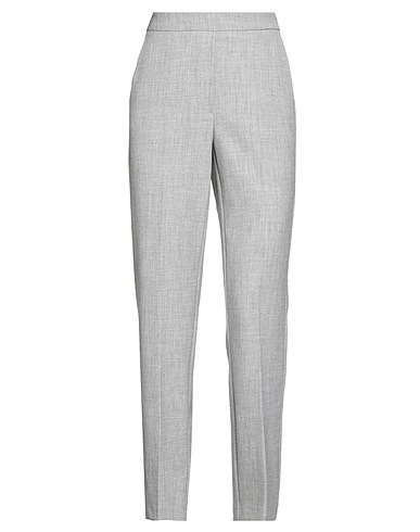ICONA by KAOS Casual trouser Light grey 86% Polyester, 10% Viscose, 4% Elastane